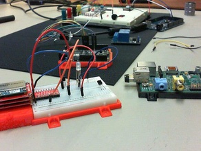 intel edison mount sparkfun inventors kit electronics 3d print model - Mito3D
