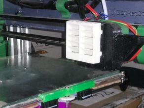 ormerod grelha da ventoinha 3d a impressora partes 3d print model - Mito3D