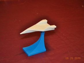 paper airplane trophy sport outdoors 3d print model - Mito3D