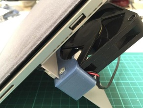 fan titulaire de la surface microsoft notebook 3d l'imprimante pièces 3d print model - Mito3D
