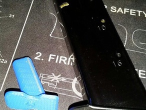 cz75 10rd-limiter sport im freien Feuerwaffe Handfeuerwaffe Magazin 3d print model - Mito3D