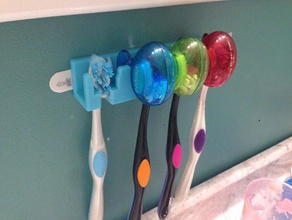 híbrido steripod titular de cepillo dientes cuarto baño 3d print model - Mito3D