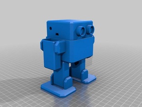 otto diy robô modificado robótica 3d print model - Mito3D