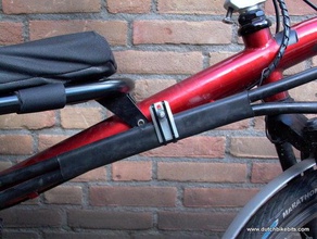 günahkar ruh yaslanmış ligfiets tüp tutucu zincir spor açık havada bisiklet 3d print model - Mito3D