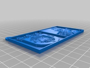 il mio personalizzato lithophane galleria a vetri 2d arte 3d print model - Mito3D