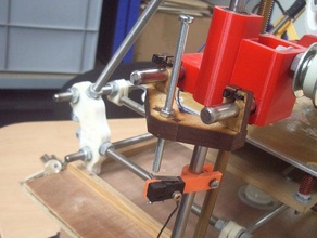 adjuster wood prusa mendelmax 3d printer parts laser lasercut cutter mendel max axis endstop 3d print model - Mito3D