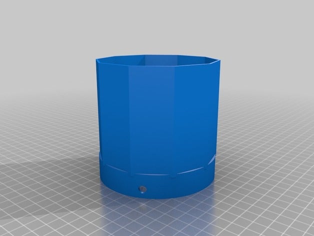 la pantalla de lámpara barata decoración 3D print model - Mito3D