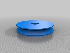treadmill pulley v-belt flwheel shaft gadgets customized 3d print model - Mito3D