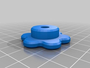 meine angepasste parametrichand regler Teile 3d print model - Mito3D