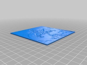 jace 2d art personnalisé 3d print model - Mito3D