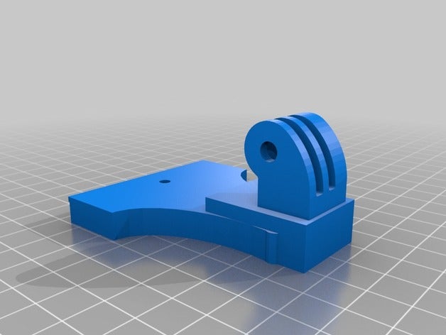 eclips3d gopro montage Imprimante 3d accessoires hero 3 3D print model - Mito3D