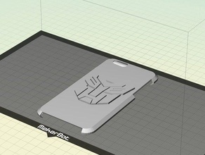 los autobots iphone 6 caso móvil teléfono 3d print model - Mito3D