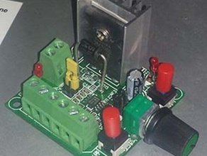 stepper motor speed control box electronics 3d print model - Mito3D