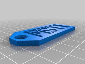 mst-Schlüsselanhänger andere 3d-slash 3d print model - Mito3D