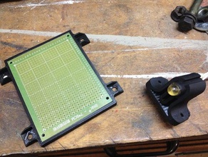 delikli devre kartı sahibi perfboard elektronik arduino uno bulutlu Hava: Oyun sırasında Yönetim Kurulu konut vida delikten 3d print model - Mito3D