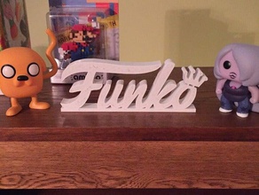 funko logo toys games 3d print model - Mito3D