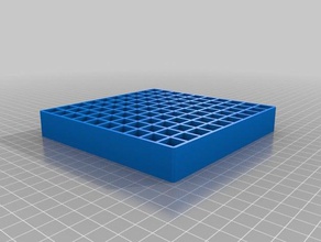 9mm ammo tray containers customized 3d print model - Mito3D