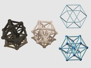 vetor de equilíbrio cuboctahedron outros 3d print model - Mito3D