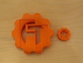 fugatech l'impression 3d maker pièce de monnaie les pièces badges 3d print model - Mito3D