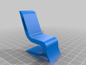cadeira modelo móveis o design interior 3d print model - Mito3D