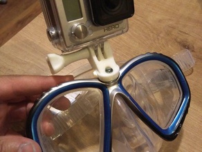 go pro support des lunettes de protection outil les titulaires boîtes 3d print model - Mito3D