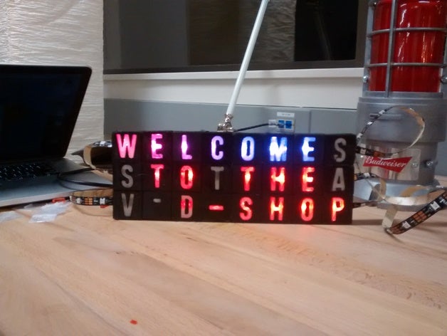 relâmpago letras decoração 3D print model - Mito3D