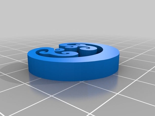 kaladesh symbole 3d de l'impression la magie cueillette mtg 3D print model - Mito3D