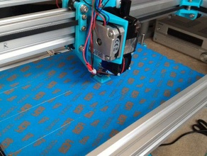 e3d titan transport d-bot de l'imprimante pièces lit nivellement bl touch corexy noyau xy entraînement direct extrudeuse 3d print model - Mito3D