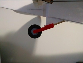 storch roda de cauda titular 3d impressão flitetest simples 3d print model - Mito3D