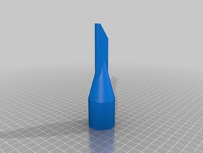 vacuum nozzel 1 household supplies customized 3d print model - Mito3D