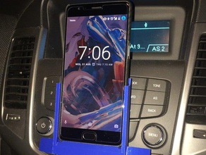 1 3 araba cd mount sürüm verme kapasitesi mobil telefon araç montaj oneplus3 bir artı op3 3d print model - Mito3D