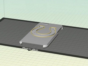 colts iphone 6 case mobile 3d print model - Mito3D