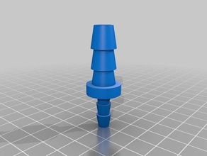 mi personalizar la boquilla del tubo adaptador múltiple al aire libre jardín 3d print model - Mito3D