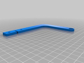 wanhao i3 plus filament-guide 3d Drucker - Zubehör filament spool holder fillament mods duplicator 3d print model - Mito3D