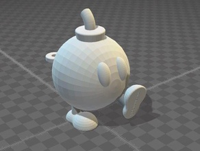 mario bros bob-omb de vídeo jogos bomba mariobros nintendo super do jogo 3d print model - Mito3D