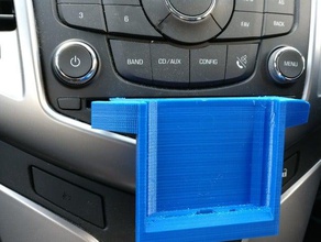 2 3 araba cd mount sürüm verme kapasitesi mobil telefon araç montaj bir artı üç op3 3d print model - Mito3D