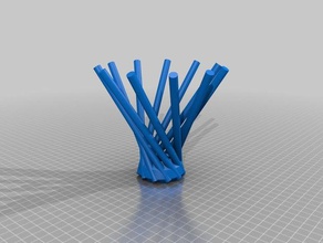 özelleştirilmiş taç kalemlerim organizasyon 3d print model - Mito3D