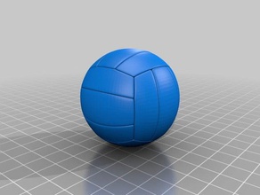 ball waterpolo voleyball sport outdoors 3d print model - Mito3D