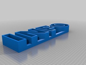 info sculptures personnalisé 3d print model - Mito3D