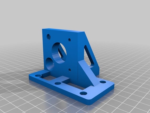 motor mount değiştirilmiş 3d yazıcı parçalar qubd yükseltme 3D print model - Mito3D