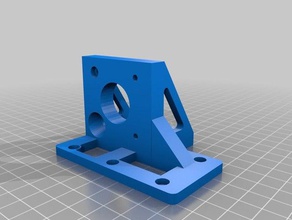modificado a montagem do motor 3d impressora partes qubd atualização 3d print model - Mito3D