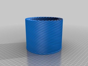 ma personnalisé personnalisable spirographe vase générateur les mathématiques l'art 3d print model - Mito3D