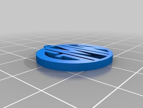 la gracia de 3 monograma joyería personalizado 3d print model - Mito3D