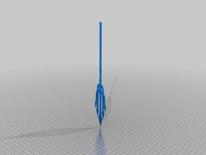 aquamans tridente puntelli 3d print model - Mito3D