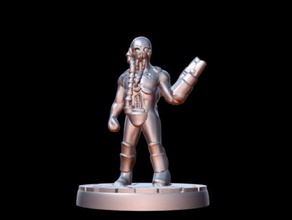 technothrall 15mm scale toys games 28mm boardgame boardgames cyberpunk cyberzombie cyborg fantasy gaming horror miniature miniatures monster roleplaying rpg science fiction scifi tabletop wargame wargames wargaming warhammer wayfarer tactics 3d print model - Mito3D