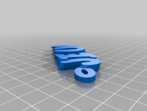 06 Schlüsselanhänger angepasst 3d print model - Mito3D