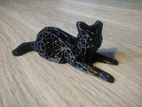 patterned cat animals 3d print model - Mito3D