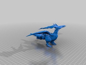 reshiram 3d baskı 3d print model - Mito3D