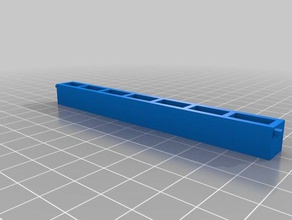 caixa de comprimidos recipientes personalizado 3d print model - Mito3D