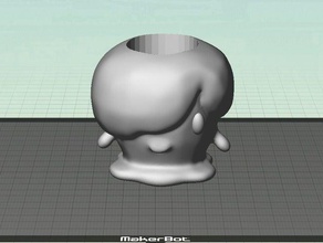 litwick suporte de vela 3d impressão pokemon figuras ir 3d print model - Mito3D